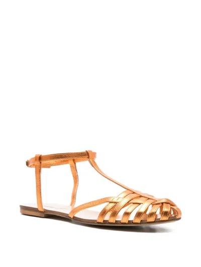 Anna F 512 Leather T-bar Sandals