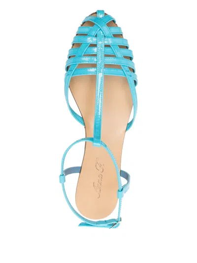 Anna F 512 T-bar Caged Sandals