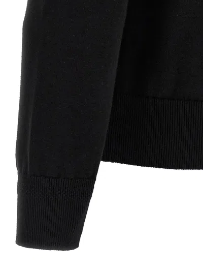 Hugo Boss Cotton-cashmere Regular-fit Sweater With Logo Patch