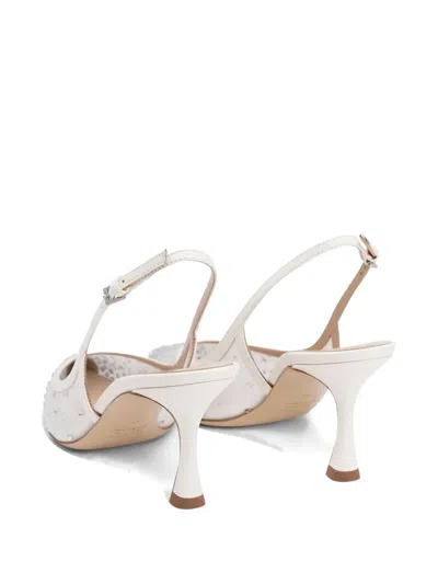 Ninalilou Crystal-embellished Slingback Pumps