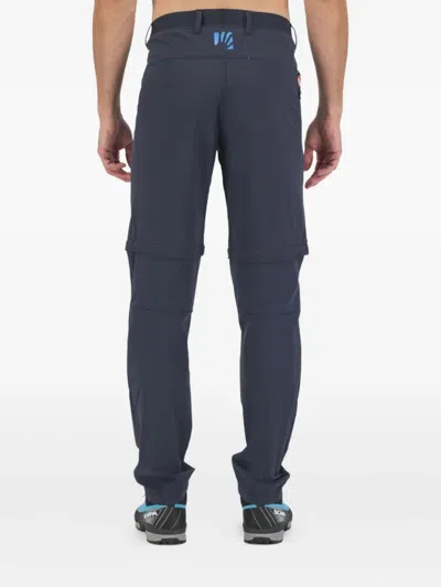 Karpos Logo-print Performance Track Trousers In Blue