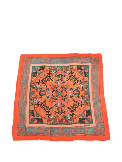 Pre-owned Hermes 1990-2000s Silk Scarf