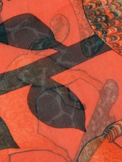 Pre-owned Hermes 1990-2000s Silk Scarf