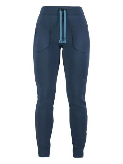 Karpos High-rise Performance Leggings In Blue