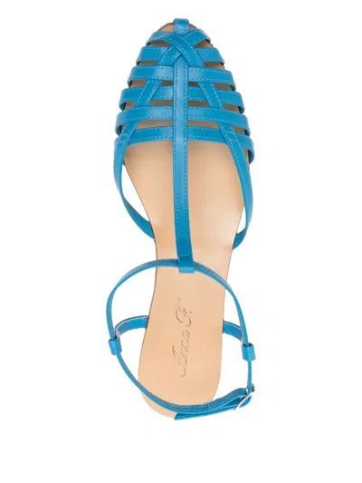 Anna F 512 T-bar Caged Sandals