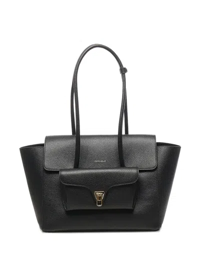 Coccinelle Beat Leather Tote Bag
