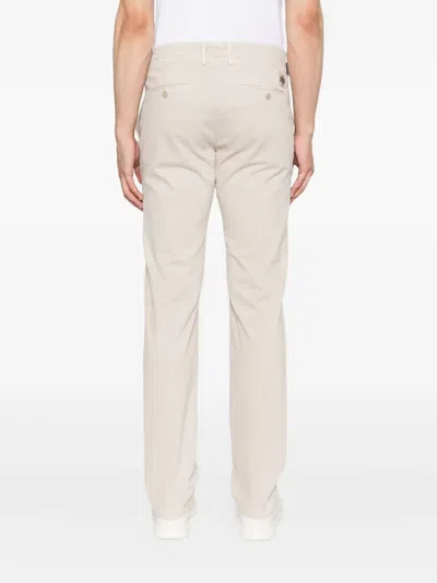 Jacob Cohen Slim Waist Denim Trousers With Pockets In Gray