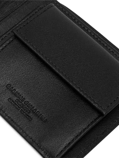 Gianni Chiarini Leather Wallet In Black