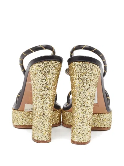 Pre-owned Marc Jacobs Vintage 140mm Leather Platform Sandals