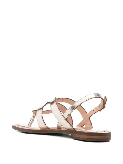 Geox Sozy Leather Buckled Sandals