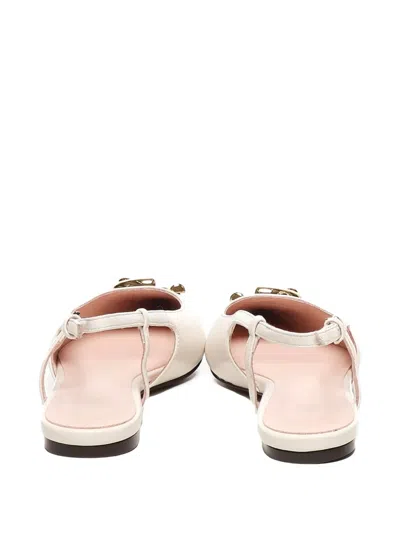 Coccinelle C-me Logo-detail Slingback Flat Pumps