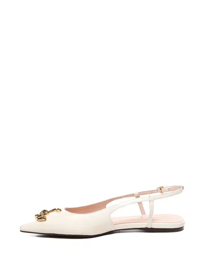 Coccinelle C-me Logo-detail Slingback Flat Pumps