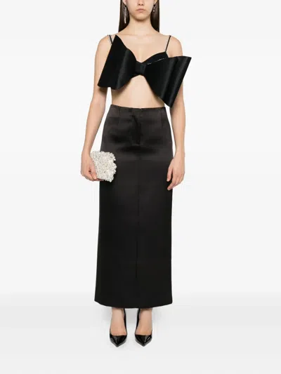 Mach&mach Mach & Mach Tops In Black