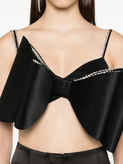Mach&mach Mach & Mach Tops In Black