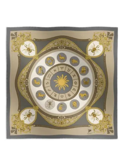 Elios Milano Scorpion Zodiac Scarf In Neutral