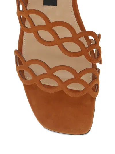Sergio Rossi Cut-out Flat Sandals