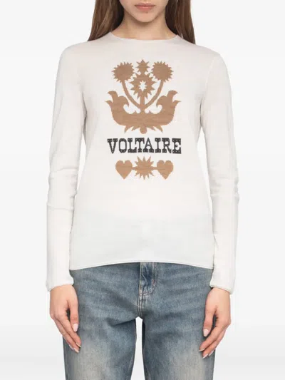 Zadig & Voltaire Teissa Floral-embellished Sweater