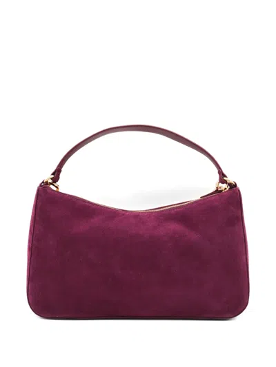 Twinset Chain Strap Shoulder Bag With Structured Shape In Red