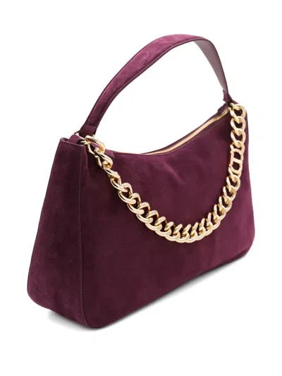 Twinset Chain Strap Shoulder Bag With Structured Shape In Red