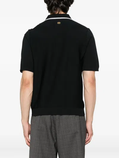 Amiri Stripe-panel Knitted Shirt
