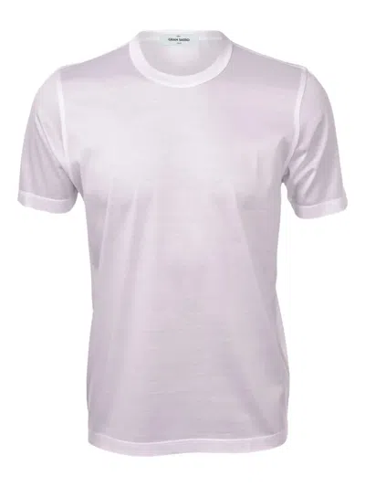 Gran Sasso Short-sleeved T-shirt In Purple