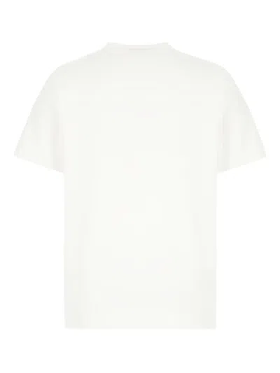 Paul Smith Crew Neck Graphic Print Short Sleeves T-shirt In White