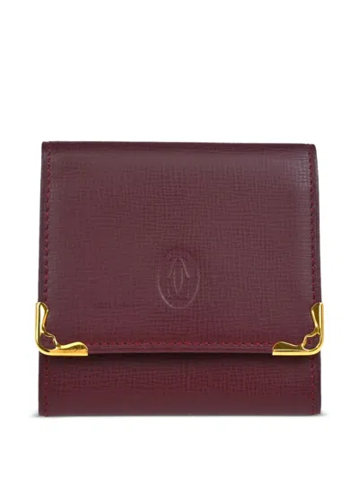Pre-owned Cartier 1990-2000s Leather Wallet