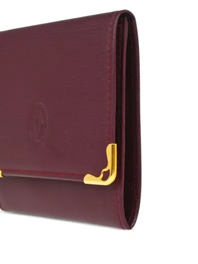 Pre-owned Cartier 1990-2000s Leather Wallet