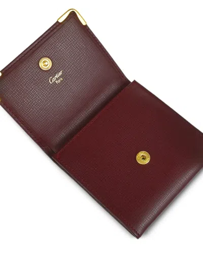 Pre-owned Cartier 1990-2000s Leather Wallet