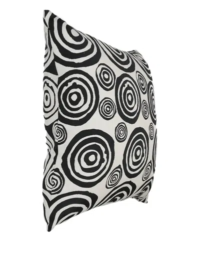 10 Corso Como Circle-print Cushion In Black