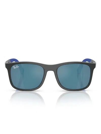 Ray-ban Junior Square-frame Sunglasses In Black