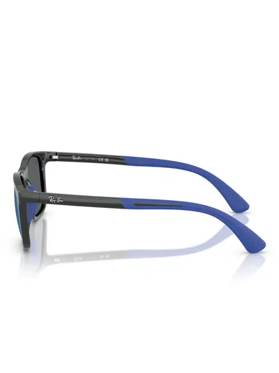 Ray-ban Junior Square-frame Sunglasses In Black