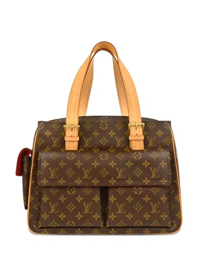 Pre-owned Louis Vuitton 2003 Multipli Cité Handbag In Brown