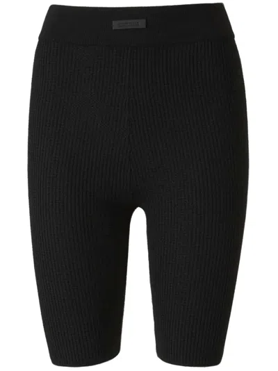 Essentials Waffle-knit Biker Shorts
