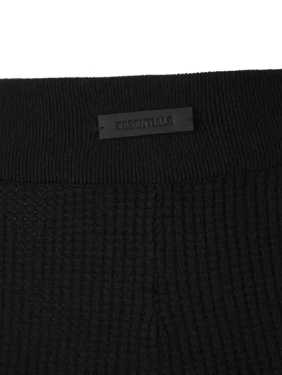 Essentials Waffle-knit Biker Shorts