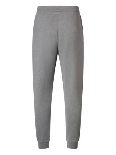 Bally Logo-embroidered Track Pants In Gray