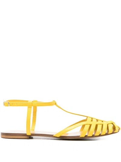 Anna F 512 Leather T-bar Sandals