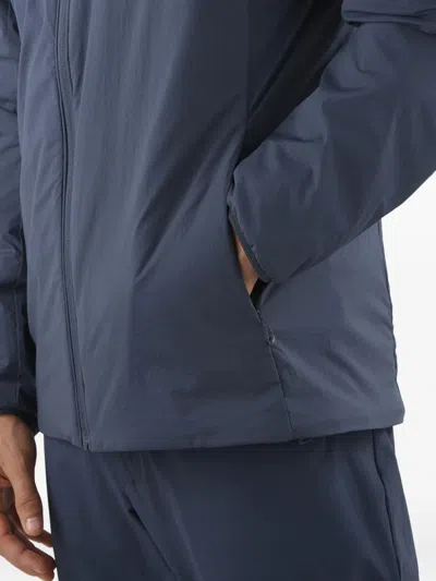 Salomon Zip-up Stand-collar Jacket In Blue