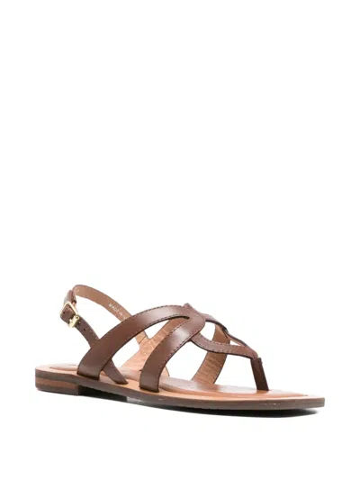 Geox Sozy Leather Buckled Sandals