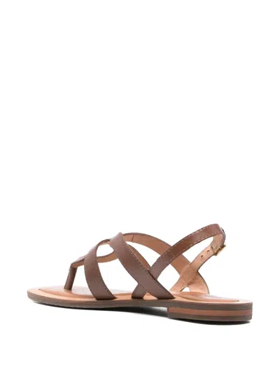 Geox Sozy Leather Buckled Sandals