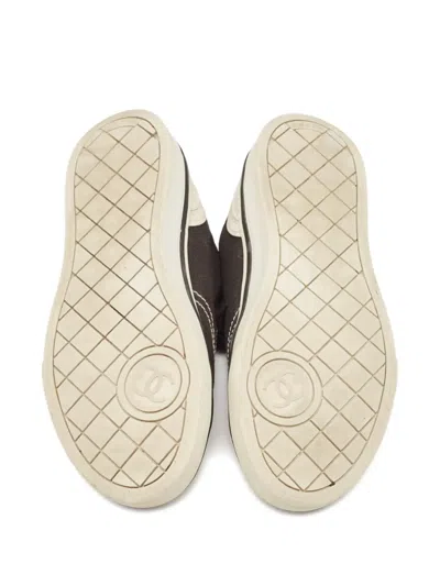 Pre-owned Chanel 2023 Canvas Sneakers In Black
