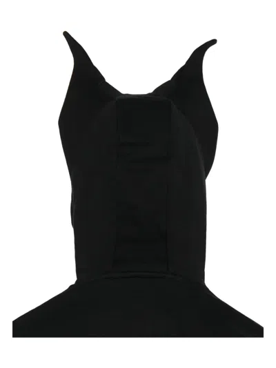 Coperni Black Disney Maleficent Zip Up Hoodie In Black