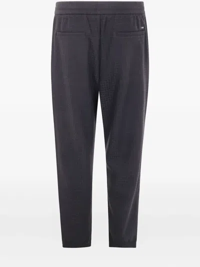 Emporio Armani Man Pants Black Size Xs Modal, Wool