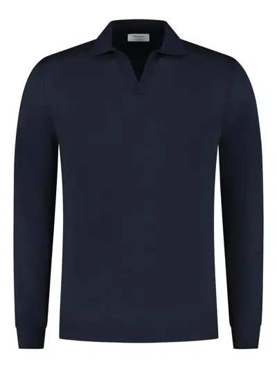 Gran Sasso Black Long Sleeve Shirt