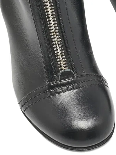Pre-owned Alexander Mcqueen 2023 125mm Biker Boots In Black