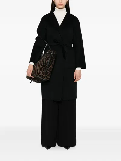 Max Mara Belted Wrap Cashmere Coat