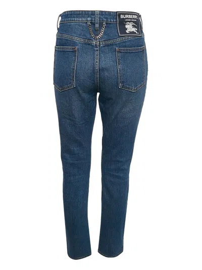 Pre-owned Burberry 2023 Chain-embellished Jeans