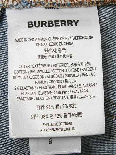 Pre-owned Burberry 2023 Chain-embellished Jeans