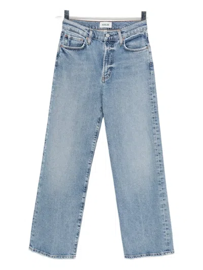 Agolde Petite Harper Jeans In Blue