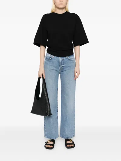 Agolde Petite Harper Jeans In Blue